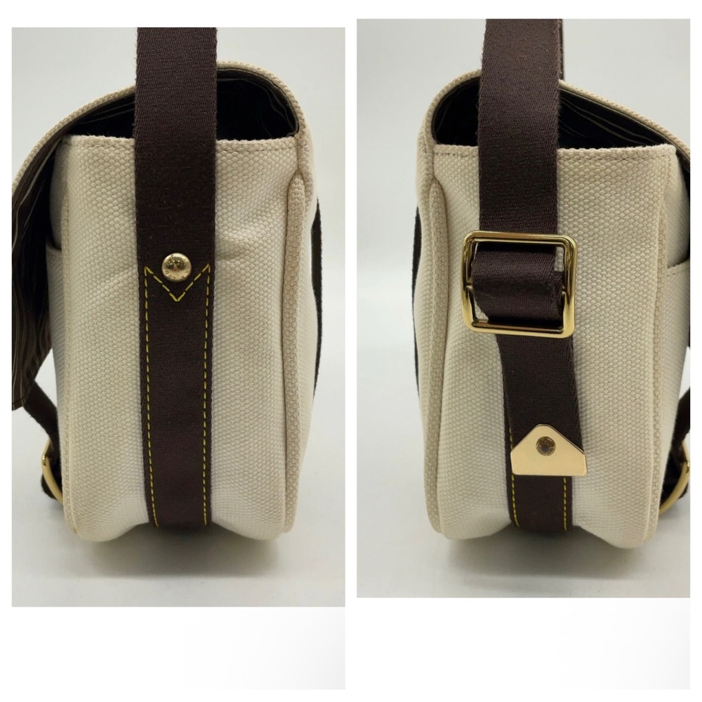 Louis Vuitton Antigua Besace PM Brown and Cream Canvas tote - Picture 4 of 14